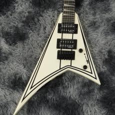Jackson JS Series RR Minion JS1XM / Snow White with Black Pin Stripes【ミニサイズのランディV!】