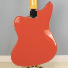 Fender FSR Made in Japan Traditional II 60s Jaguar Fiesta Red Matching Head_2