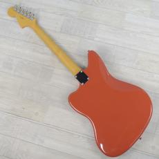 Fender FSR Made in Japan Traditional II 60s Jaguar Fiesta Red Matching Head_6