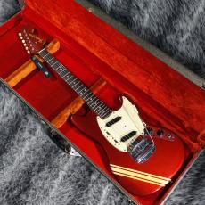 Fender 1968 Mustang Competition Red Matching Head_2