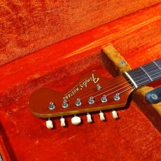 Fender 1968 Mustang Competition Red Matching Head_5