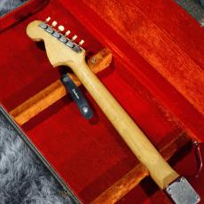 Fender 1968 Mustang Competition Red Matching Head_8