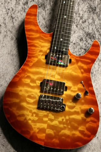 Sago Modern Style Master Grade Quilt/青黒檀 FB Honey Amber Burst 【極杢個体】