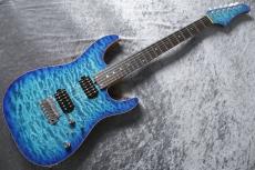 T's Kurosawa Limited DST-Pro24 2H 4A Quilt Maple Top/H.Mahogany Bora Bora Blue Burst 【プロトPU】_2