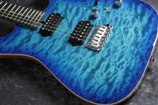 T's Kurosawa Limited DST-Pro24 2H 4A Quilt Maple Top/H.Mahogany Bora Bora Blue Burst 【プロトPU】_4