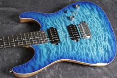 T's Kurosawa Limited DST-Pro24 2H 4A Quilt Maple Top/H.Mahogany Bora Bora Blue Burst 【プロトPU】_5