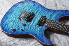 T's Kurosawa Limited DST-Pro24 2H 4A Quilt Maple Top/H.Mahogany Bora Bora Blue Burst 【プロトPU】_7