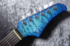 T's Kurosawa Limited DST-Pro24 2H 4A Quilt Maple Top/H.Mahogany Bora Bora Blue Burst 【プロトPU】_8