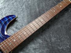 T's DST-Pro24 Carved 5A Quilt Maple Honduras Mahogany Aqua Violet Glow 【現地選定材】_9
