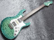 FREEDOM CUSTOM GUITAR RESEARCH Showcase Stock Hydra 24F Quilt Top/Alder Body/ビー玉 #25137151P【カスタム配線】_2
