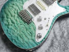 FREEDOM CUSTOM GUITAR RESEARCH Showcase Stock Hydra 24F Quilt Top/Alder Body/ビー玉 #25137151P【カスタム配線】_3