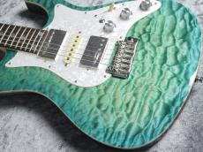 FREEDOM CUSTOM GUITAR RESEARCH Showcase Stock Hydra 24F Quilt Top/Alder Body/ビー玉 #25137151P【カスタム配線】_4