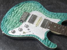 FREEDOM CUSTOM GUITAR RESEARCH Showcase Stock Hydra 24F Quilt Top/Alder Body/ビー玉 #25137151P【カスタム配線】_7