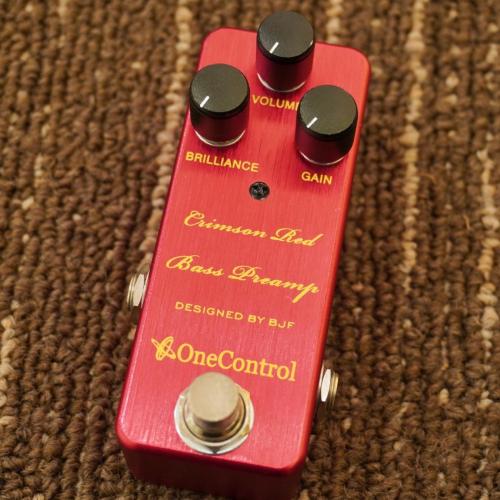 One Control Crimson Red Bass Preamp 【中古品】