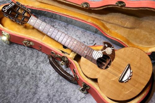Shimo Guitars 【USED】Tampopo 【テナー】【"木"の醍醐味が満載】【国産ハンドメイド】【PU搭載】【池袋店在庫品】