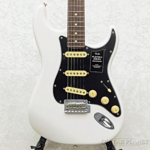 Fender Player II Stratocaster -Polar White/Rose【MX25073563】【3.54kg】