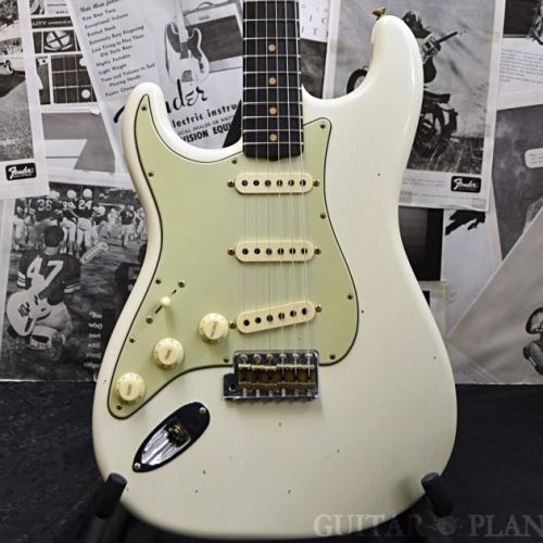 Fender Custom Shop Guitar Planet Exclusive 1960 Stratocaster Journeyman Relic Left Handed -Aged Olympic White-