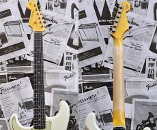 Fender Custom Shop Guitar Planet Exclusive 1960 Stratocaster Journeyman Relic Left Handed -Aged Olympic White-_6