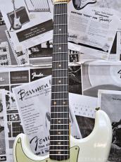 Fender Custom Shop Guitar Planet Exclusive 1960 Stratocaster Journeyman Relic Left Handed -Aged Olympic White-_7
