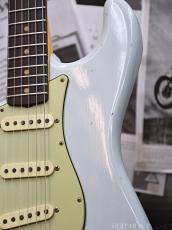 Fender Custom Shop Guitar Planet Exclusive 1960 Stratocaster Journeyman Relic Left Handed -Super Faded/Aged Sonic Blue-_8