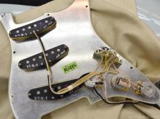 Fender Custom Shop Guitar Planet Exclusive 1960 Stratocaster Journeyman Relic Left Handed -Super Faded/Aged Sonic Blue-_9