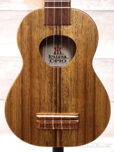 KoAloha 【BIG SALE !】Opio KSO-10 Soprano 【オピオシリーズ】【ソプラノ/アカシア】【単板モデル】【24回金利0%対象】【送料込】