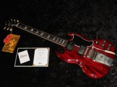 Gibson Custom Shop Murphy Lab 1964 SG Standard w/Maestro Vibrola Ultra Light Aged : Cherry Red_3