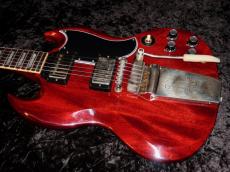 Gibson Custom Shop Murphy Lab 1964 SG Standard w/Maestro Vibrola Ultra Light Aged : Cherry Red_4