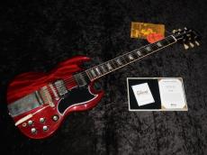 Gibson Custom Shop Murphy Lab 1964 SG Standard w/Maestro Vibrola Ultra Light Aged : Cherry Red_6