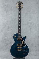 Epiphone Japan Exclusive Dealer Select IGC Les Paul Custom Quilt Top Viper Blue #26071528151_2