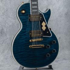 Epiphone Japan Exclusive Dealer Select IGC Les Paul Custom Quilt Top Viper Blue #26071528151_3