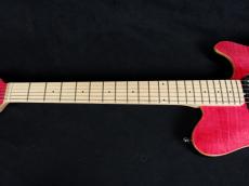 Sterling by MUSIC MAN S.U.B. Series AX3FM Stain Pink_4