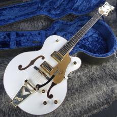 Gretsch Synchromatic Falcon Hollow Body Single-Cut with Bigsby Snowcrest White_3
