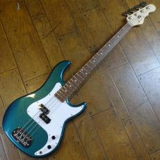 G&L Fullerton Standard LB-100 Emerald Blue metallic_5