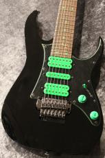 Ibanez Premium Series UV70P Black #I240207191 【STEVE VAI Signature】【軽量個体 3.59kg】【7弦】