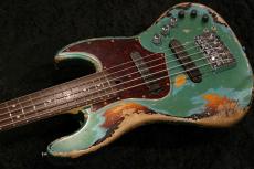 XOTiC Custom Order XJ-1T 5st MH Super Heavy Aged / Vintage Sherwood Green over 3Tone Sunburst【4.44kg】_4