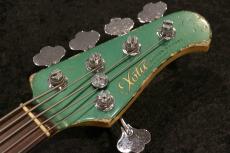 XOTiC Custom Order XJ-1T 5st MH Super Heavy Aged / Vintage Sherwood Green over 3Tone Sunburst【4.44kg】_8