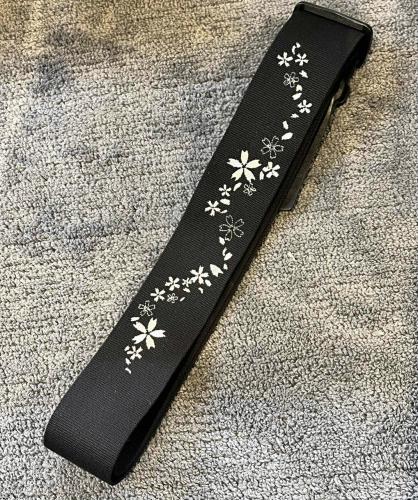 TENDER STRAP TS-2 AC 桜【ギターストラップ】【刺繍ストラップ】