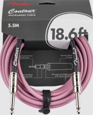 Fender Contour Series Instrument Cables Burgundy Mist 18.6FT(5.5m)【楽器用ケーブル】【シールド】