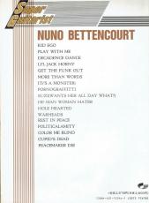 band score "　NUNO BETTENCOURT "_2