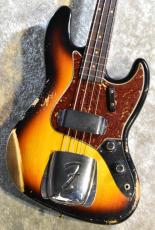 Fender Custom Shop 1961 Jazz Bass Heavy Relic -Bleached 3 Tone Sunburst- 【2024年製/中古】【軽量3.87kg】
