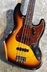 Fender Custom Shop 1961 Jazz Bass Heavy Relic -Bleached 3 Tone Sunburst- 【2024年製/中古】【軽量3.87kg】_2