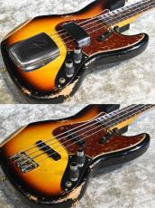 Fender Custom Shop 1961 Jazz Bass Heavy Relic -Bleached 3 Tone Sunburst- 【2024年製/中古】【軽量3.87kg】_9