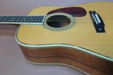 Martin Guitar of Month D-45KLE Limited Edition / Solid Bear claw Engelmann Spruce Top・Solid Flamed Koa wood Side and Back・Mahogany 1P-Neck・Solid Abalone Head and Body Trim and Rosette【With Original Mark Leaf_13