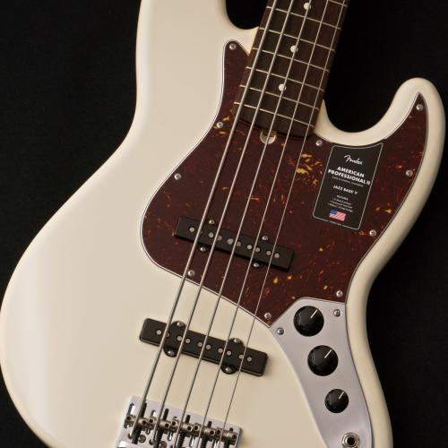 Fender American Professional II Jazz Bass V  -Olympic White-【4.40kg】【US24048850】【町田店】