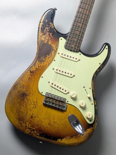 Fender Custom Shop LTD 1961 Stratocaster Super Heavy Relic -Aged 3 Color Sunburst- 【3.62kg】