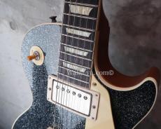 Gibson Custom Shop '57 Les Paul Standard Reissue / Murphy Lab Ultra Light Aged / Ebony Sparkle_5
