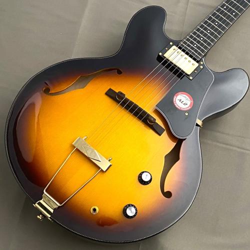 Seventy Seven Guitars EXRUBATO-ONE ~Sunburst~ #SS25050 【軽量2.58kg!】【フルホロウ】