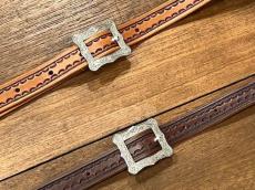 Bailey Original Guitar Strap Buckle Type【Brown&Dark Brown】_3