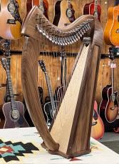 選択なし BRITTANY-22 "Walnut" with Full Lever Harp #9421_2